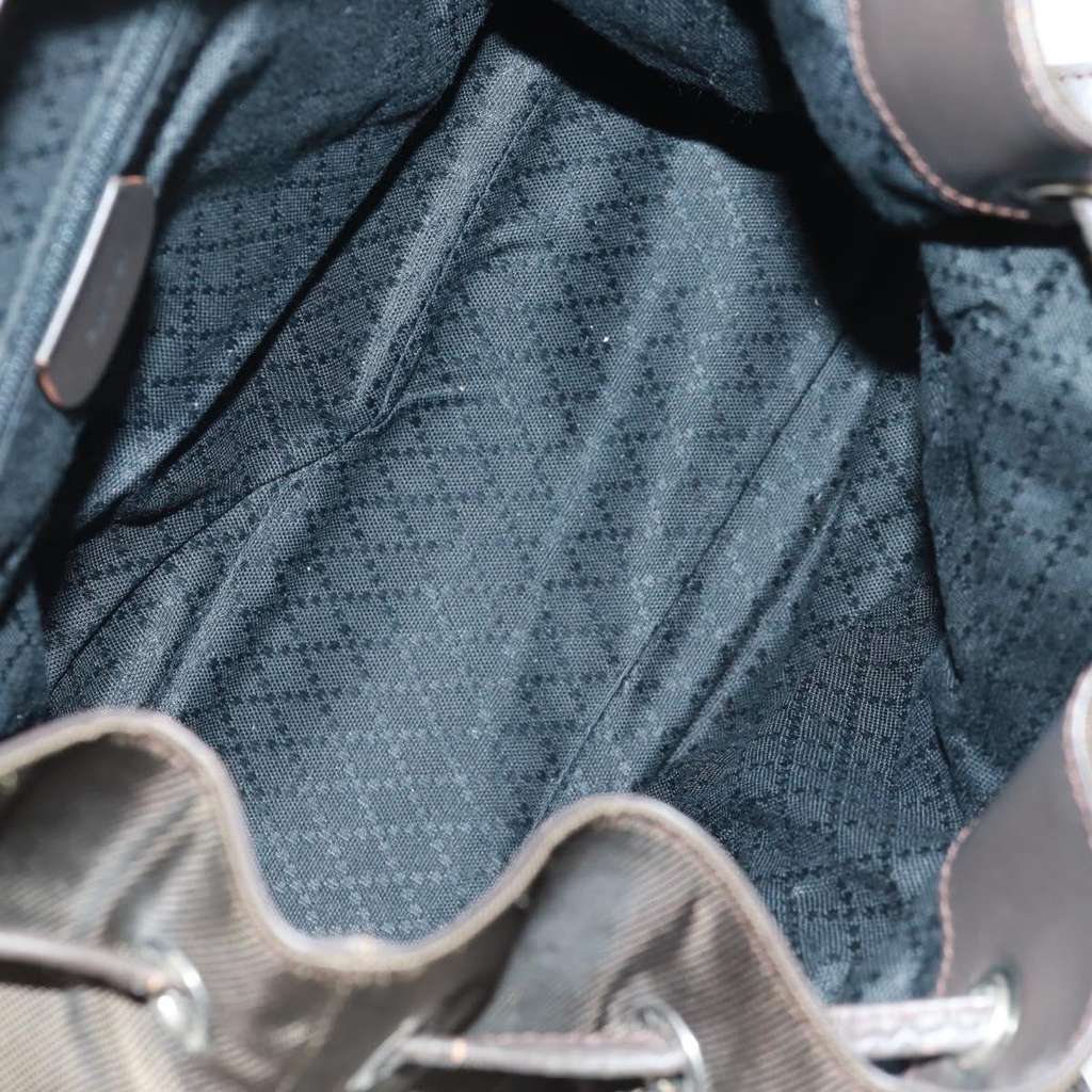 Gucci Vintage Bamboo Backpack Brown Fair condition - Model View