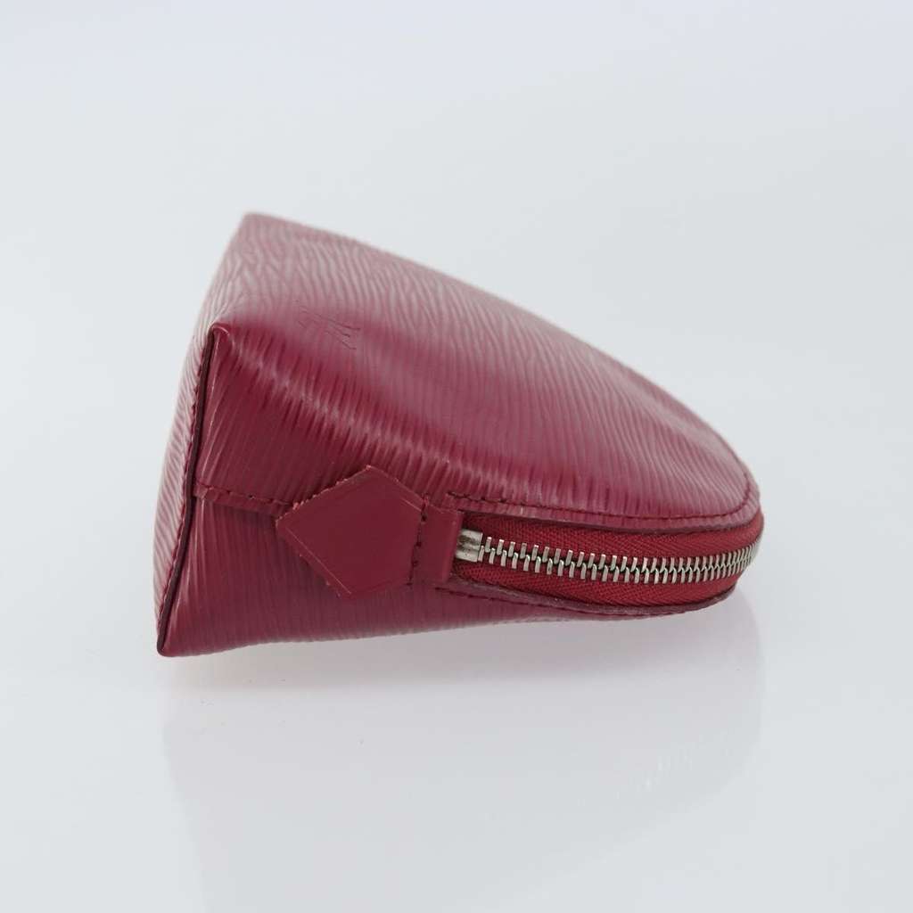 Louis Vuitton Cosmetic Pouch Pink Leather Fair condition - Inside View