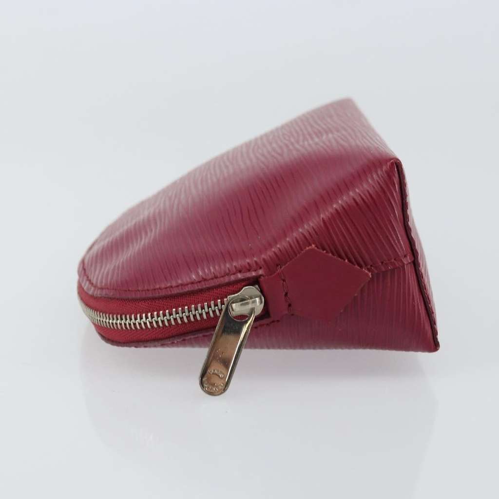 Louis Vuitton Cosmetic Pouch Pink Leather Fair condition - Model View