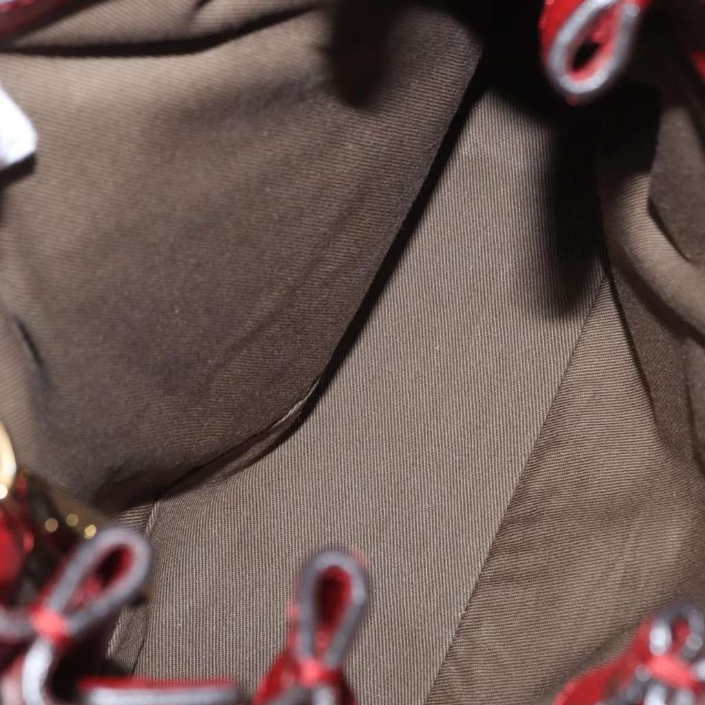 Chloe Elsie Convertible Satchel Red Leather Good condition - Box View