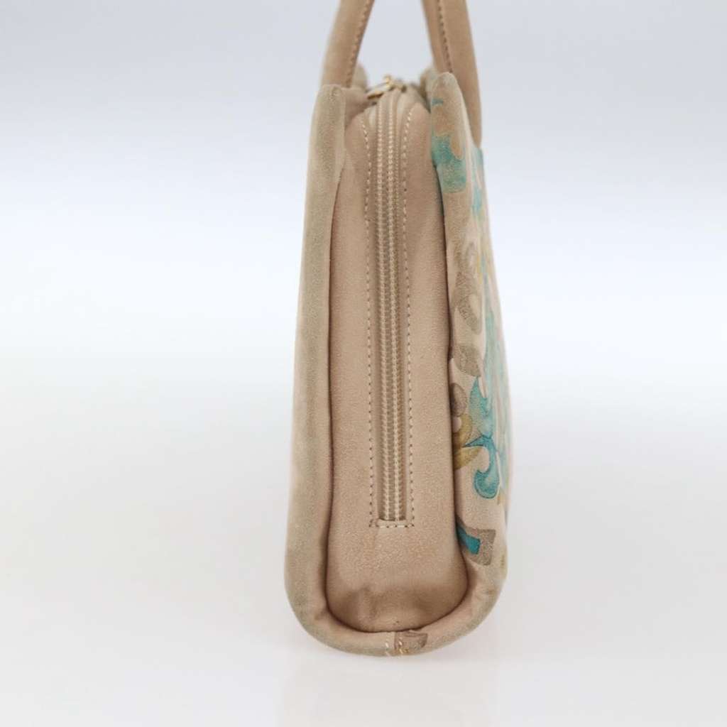 Loewe Vintage Handbag Beige Suede Good condition - Inside View