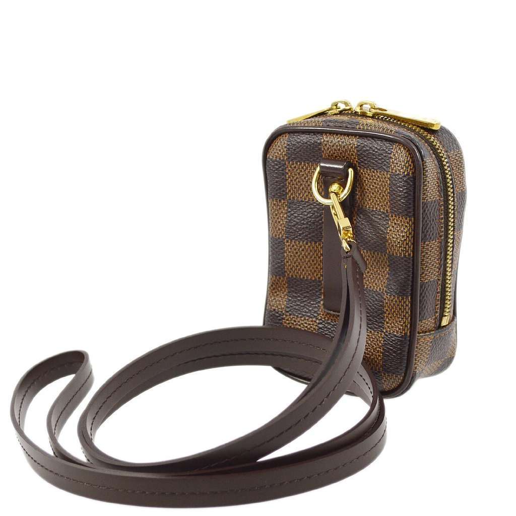 Louis Vuitton Etui Okapi Camera Case Brown Canvas Good condition - Back View