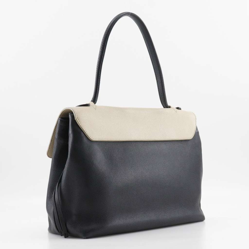 Louis Vuitton Lockme Handbag Black Leather Good condition - Back View