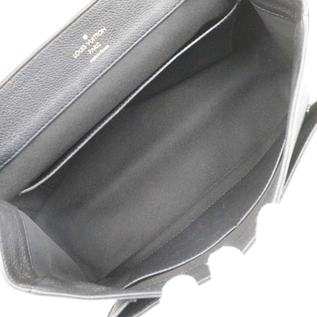 Louis Vuitton Lockme Handbag Black Leather Good condition - Model View