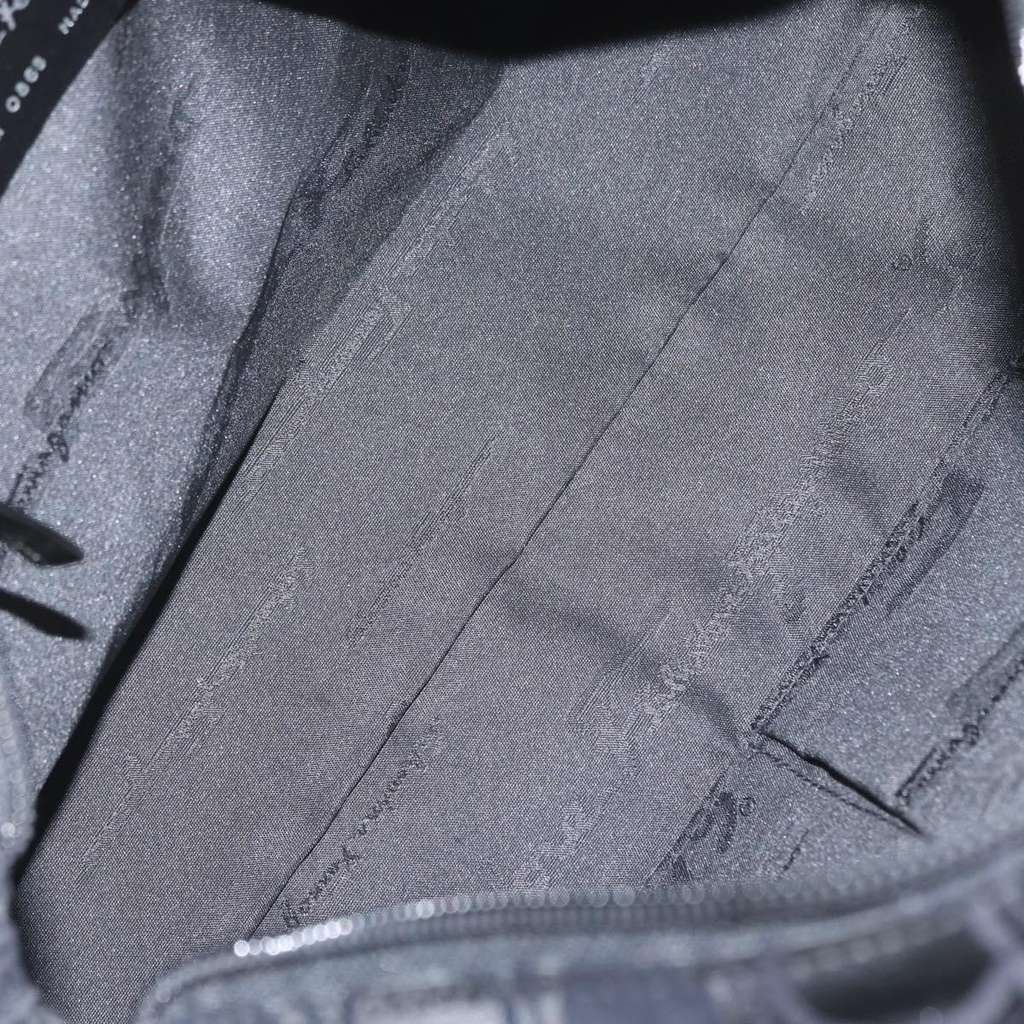 Salvatore Ferragamo Gancini Tote Black Canvas Good condition - Box View