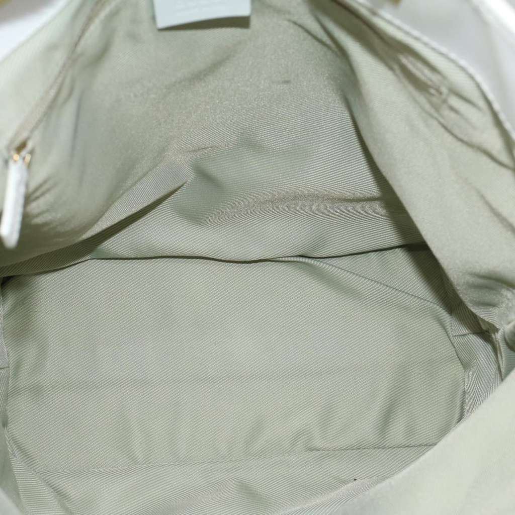 Gucci Vintage Bucket Shopping Tote Blue Canvas Good condition - Box View