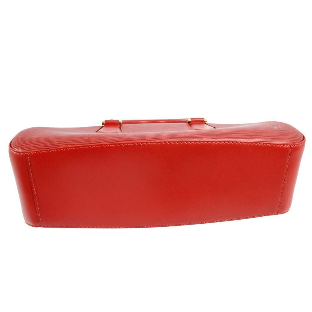 Louis Vuitton Jasmin Bag Red Leather Good condition - Inside View