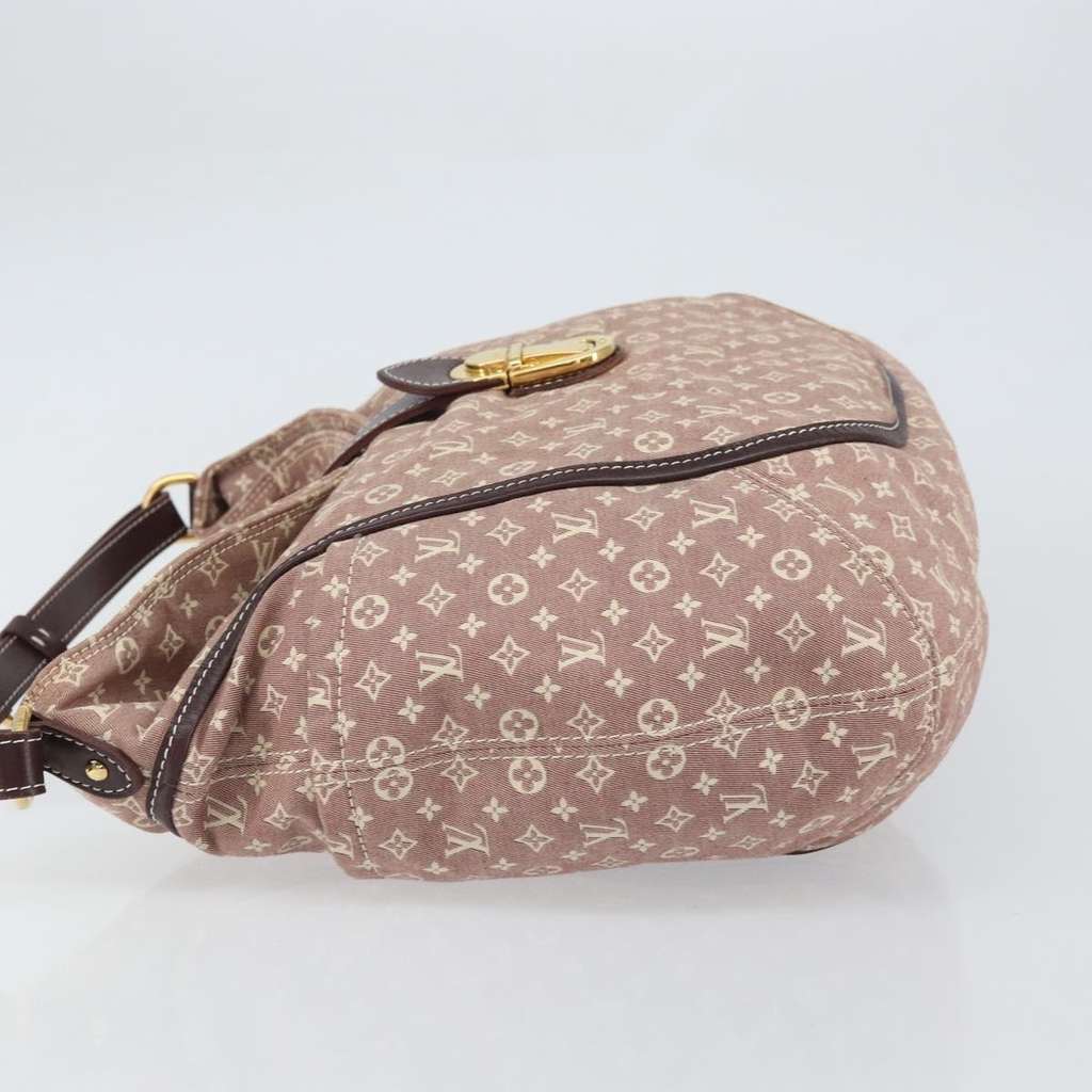 Louis Vuitton Romance Handbag Brown Canvas Good condition - Model View