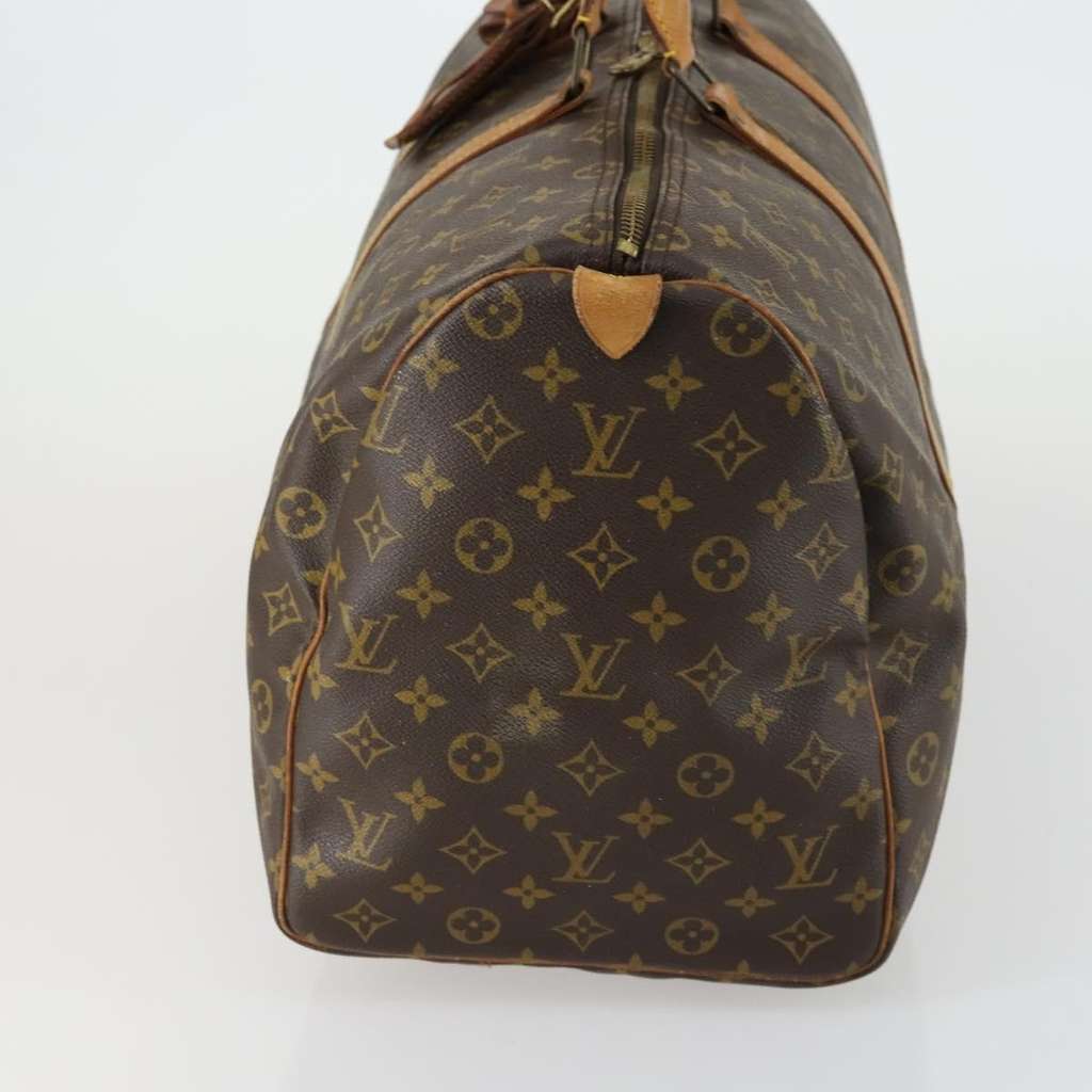 Louis Vuitton Keepall Bag Brown Canvas Fair condition - Inside View