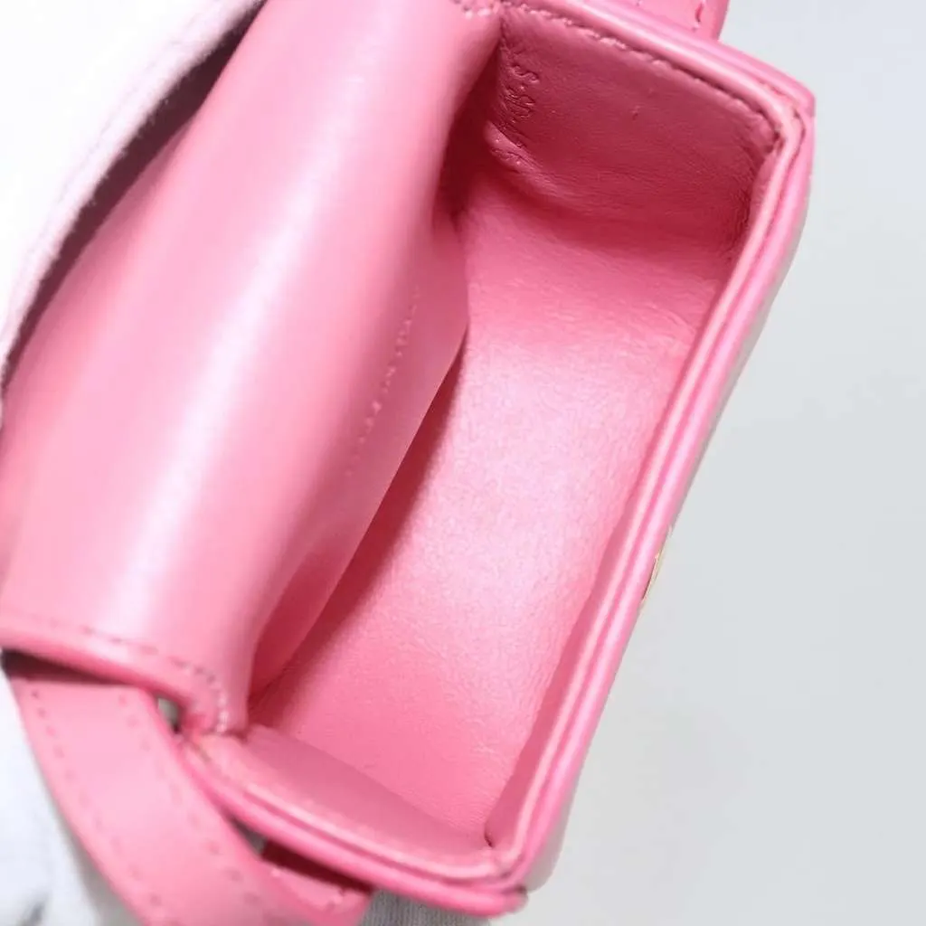 Celine Triomphe Shoulder Bag Pink Leather Good - Box View