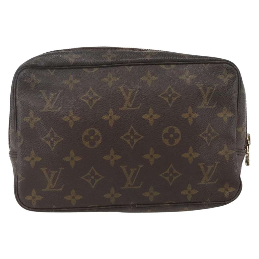 Louis Vuitton Trousse Toilette Brown Canvas Fair condition - Back View