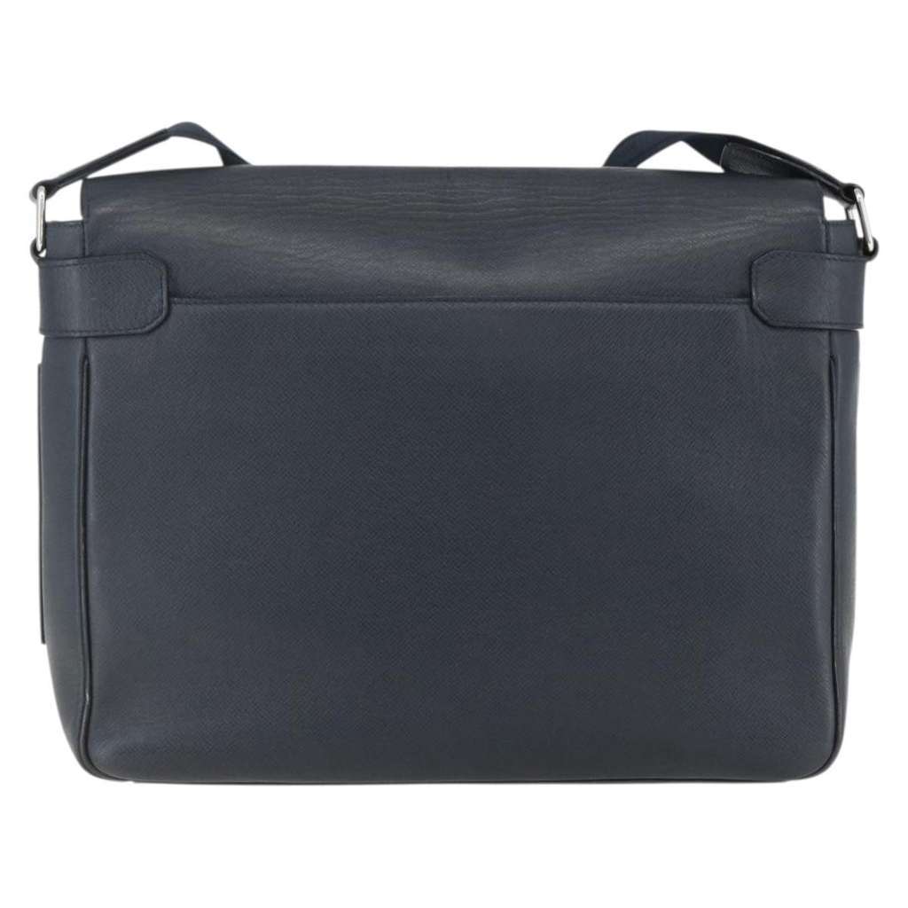 Louis Vuitton Roman Handbag Navy Leather Good condition - Back View