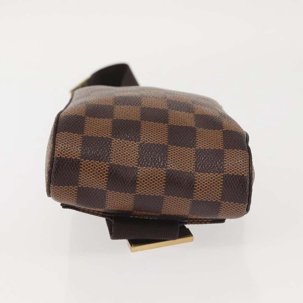 Louis Vuitton Geronimos Waist Bag Brown Canvas Good condition - Inside View