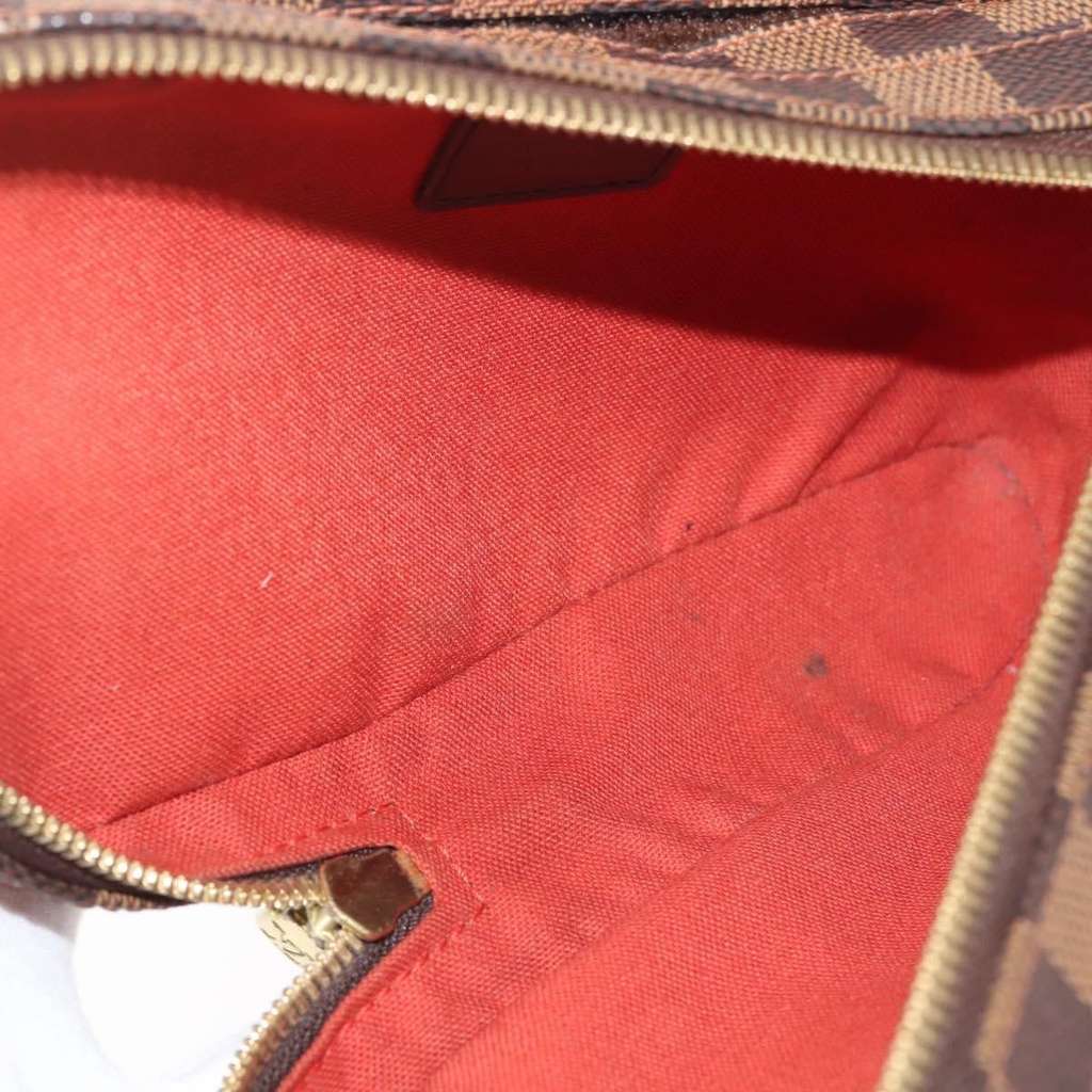 Louis Vuitton Geronimos Waist Bag Brown Canvas Good condition - Box View