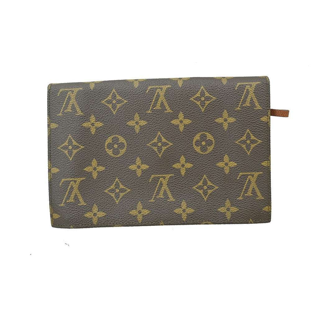 Louis Vuitton Pochette Rabat Brown Canvas Good condition - Back View