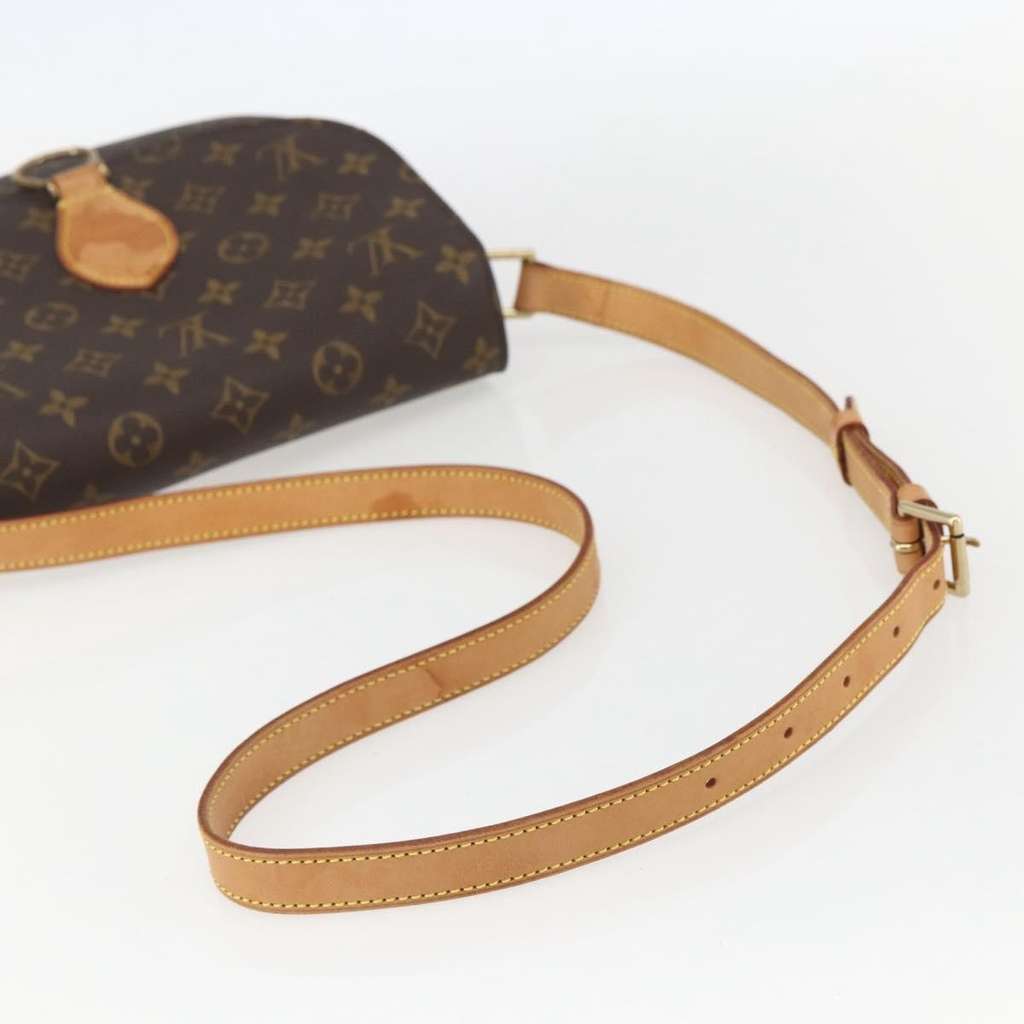 Louis Vuitton Saint Cloud Handbag Brown Canvas Good condition - Box View