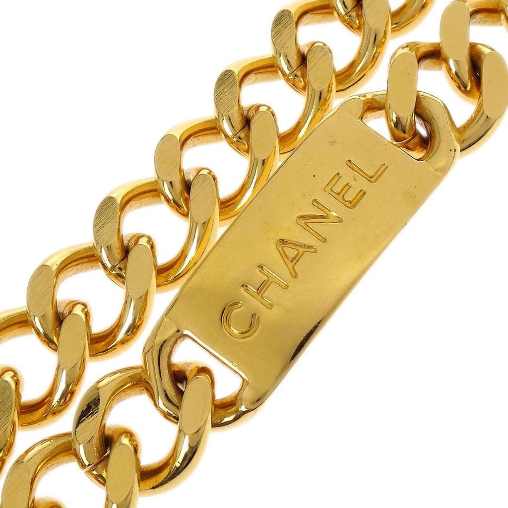 Chanel CC Medallion Chain Belt Gold Good condition - Inside View