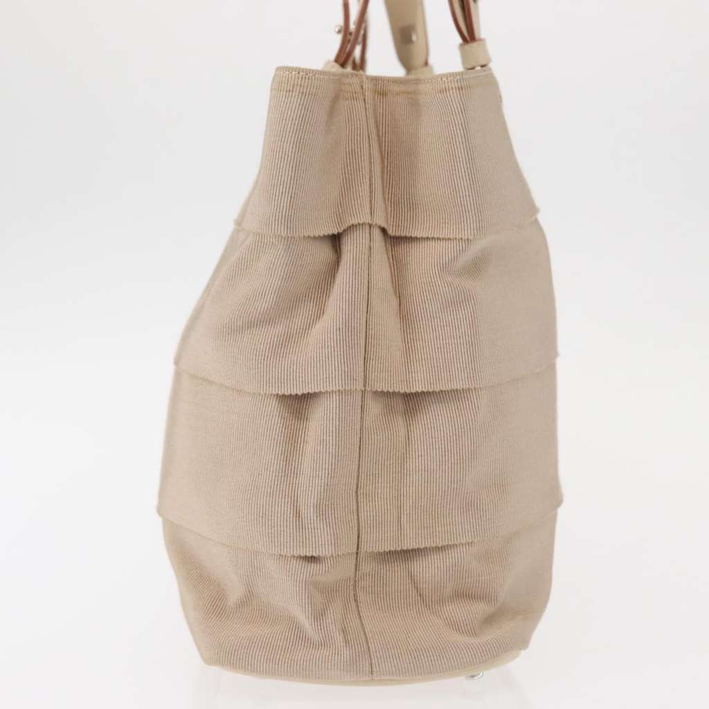 Salvatore Ferragamo Gancini handbag Beige Good condition - Model View