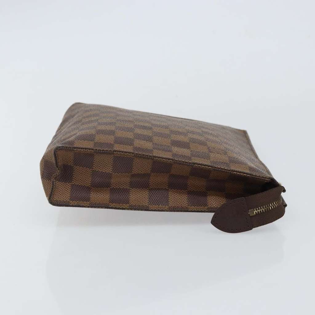 Louis Vuitton Toiletry Pouch Brown Canvas Fair condition - Inside View