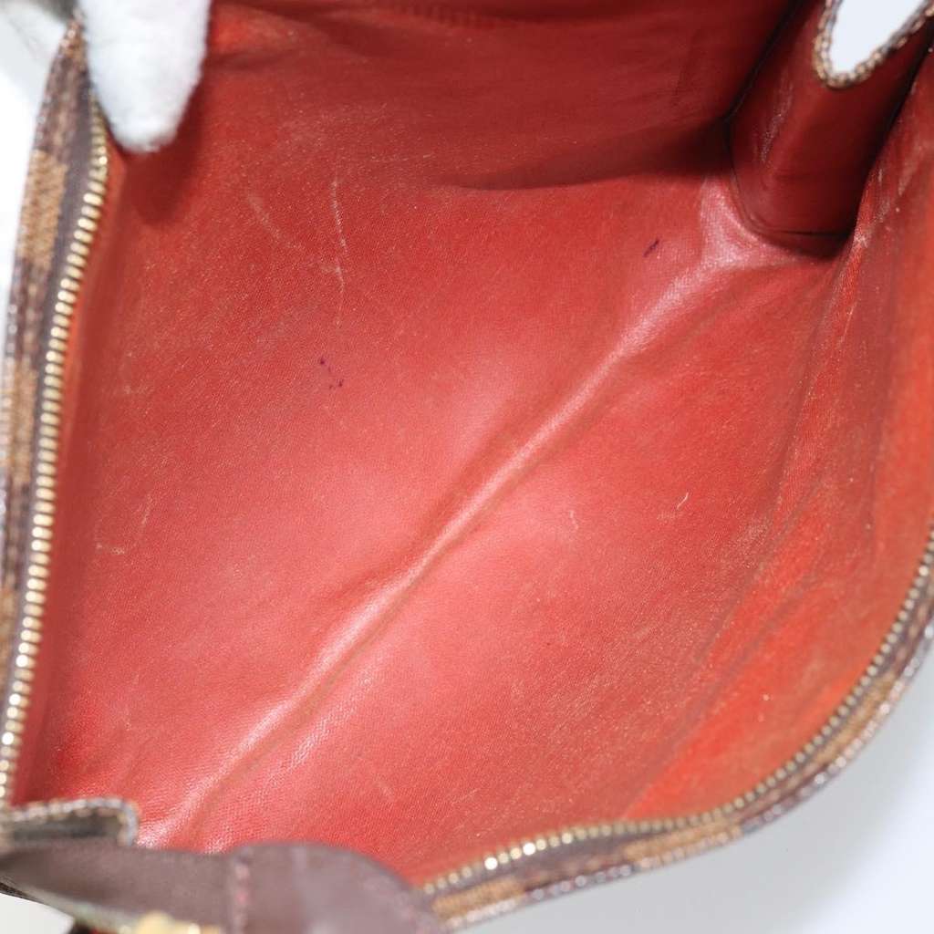 Louis Vuitton Toiletry Pouch Brown Canvas Fair condition - Box View