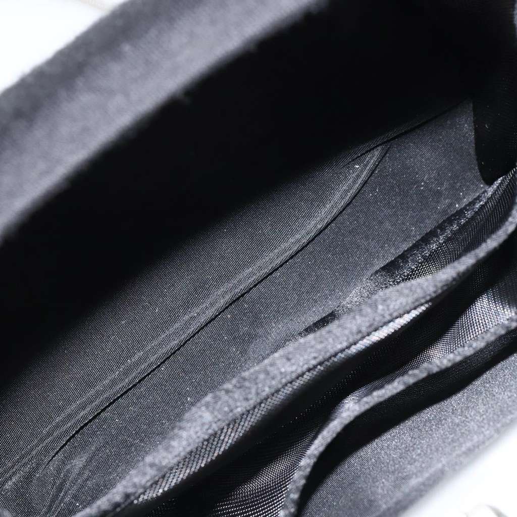 Chanel Millennium Shoulder Bag Black Cotton Good condition - Box View