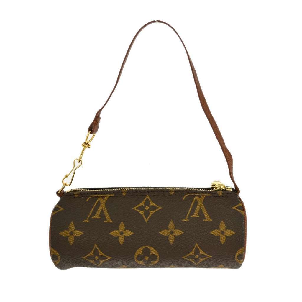 Louis Vuitton Papillon Pochette Brown Canvas Good condition - Back View