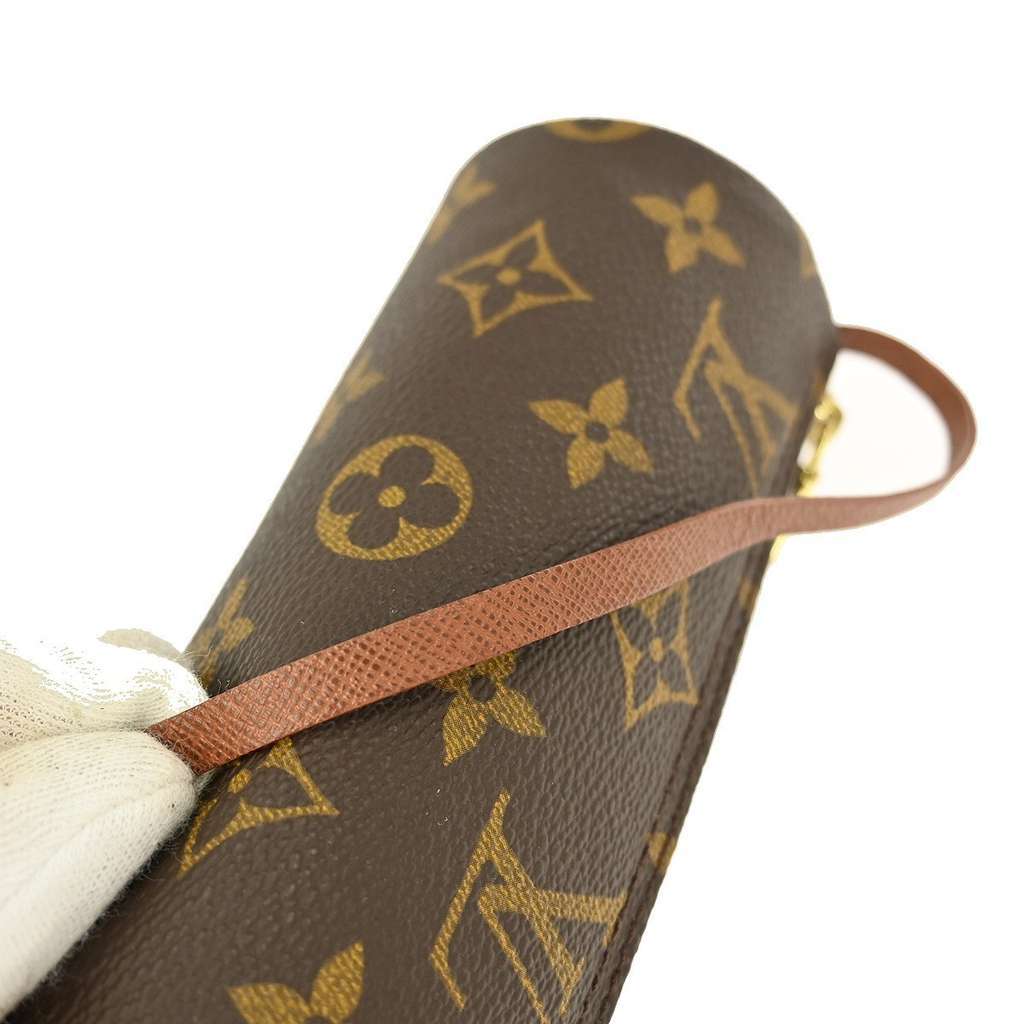 Louis Vuitton Papillon Pochette Brown Canvas Good condition - Box View