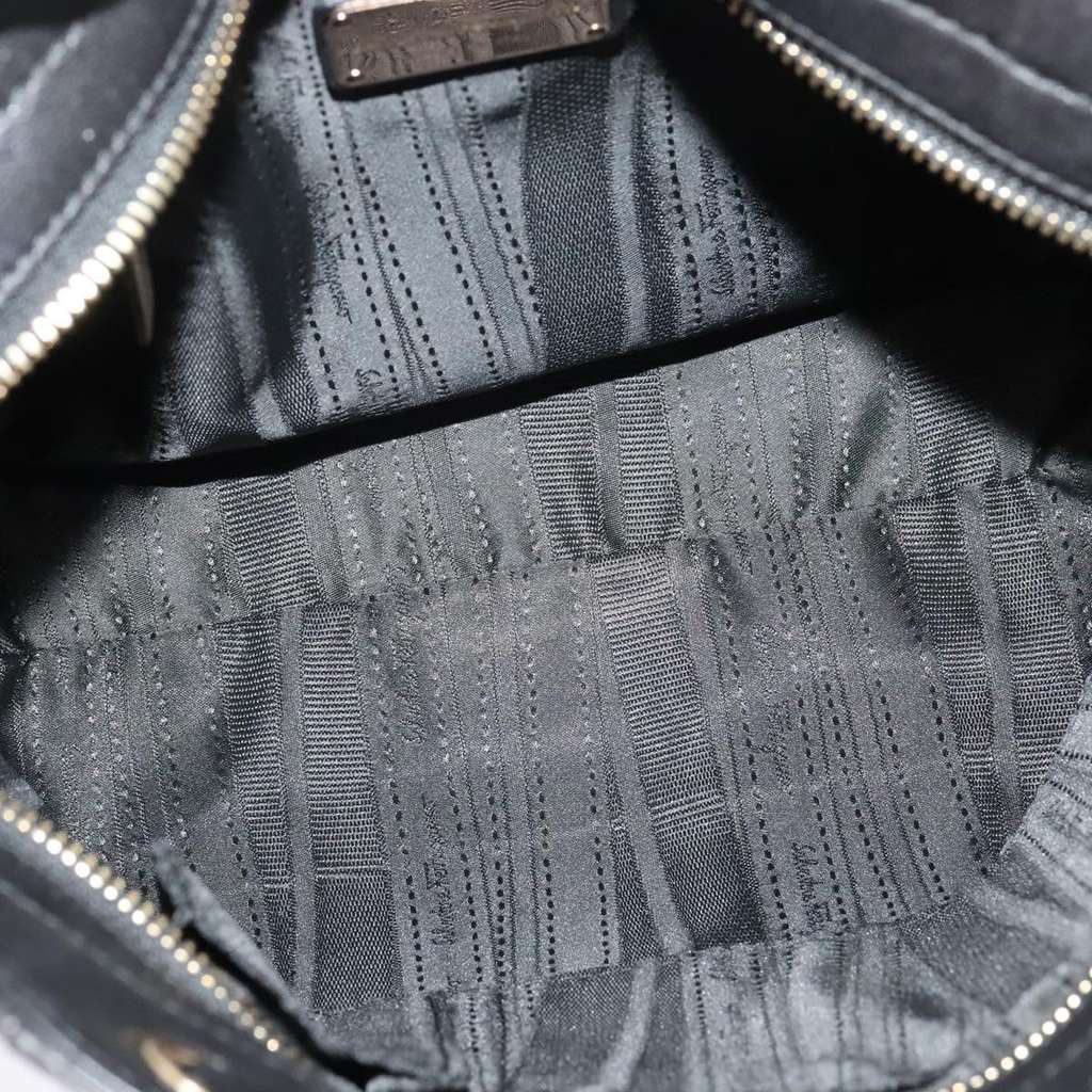 Salvatore Ferragamo Vala Handbag Black Good condition - Box View