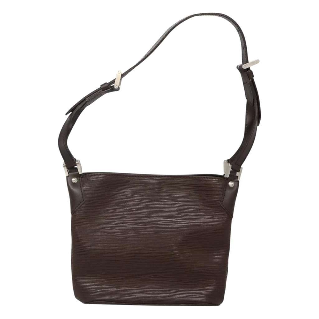 Louis Vuitton Mandara Handbag Brown Leather Good condition - Back View