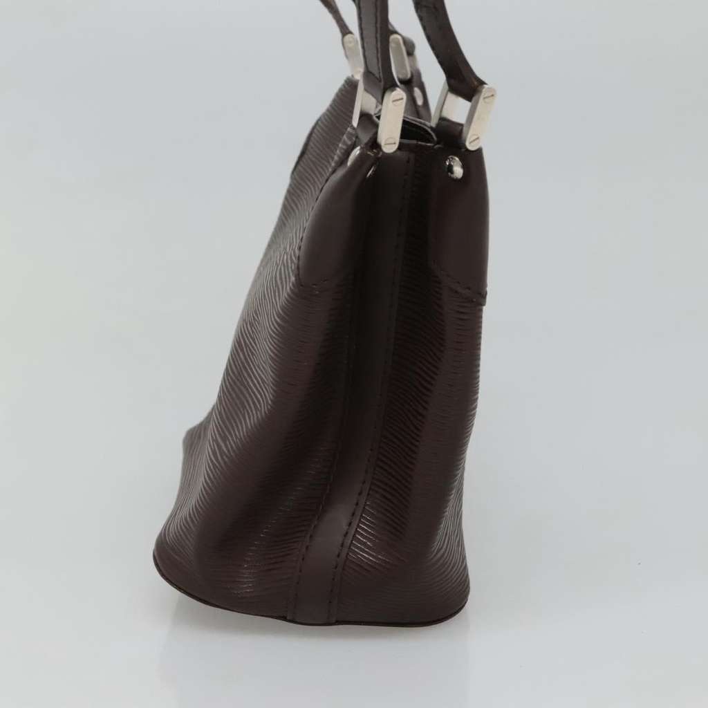 Louis Vuitton Mandara Handbag Brown Leather Good condition - Inside View