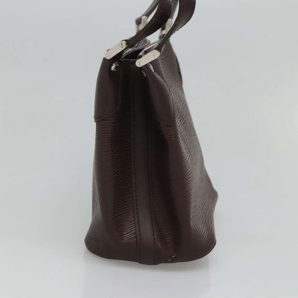 Louis Vuitton Mandara Handbag Brown Leather Good condition - Model View