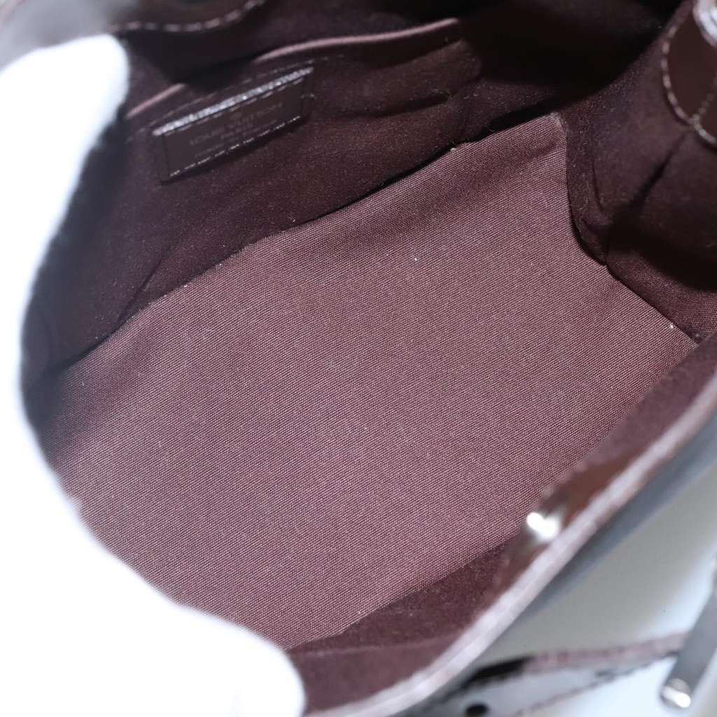 Louis Vuitton Mandara Handbag Brown Leather Good condition - Box View