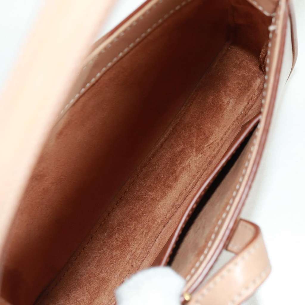 Saint Laurent Le 5 a 7 Hobo Beige Leather Good condition - Box View