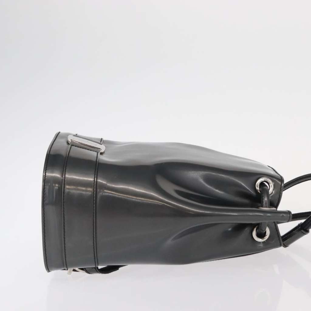 Salvatore Ferragamo Vala Backpack Black Leather Good condition - Inside View