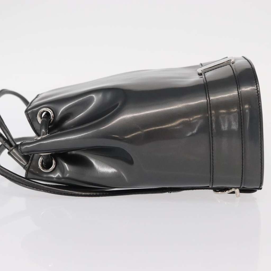 Salvatore Ferragamo Vala Backpack Black Leather Good condition - Model View