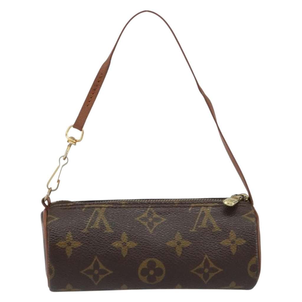 Louis Vuitton Papillon Pochette Brown Canvas Good condition - Back View