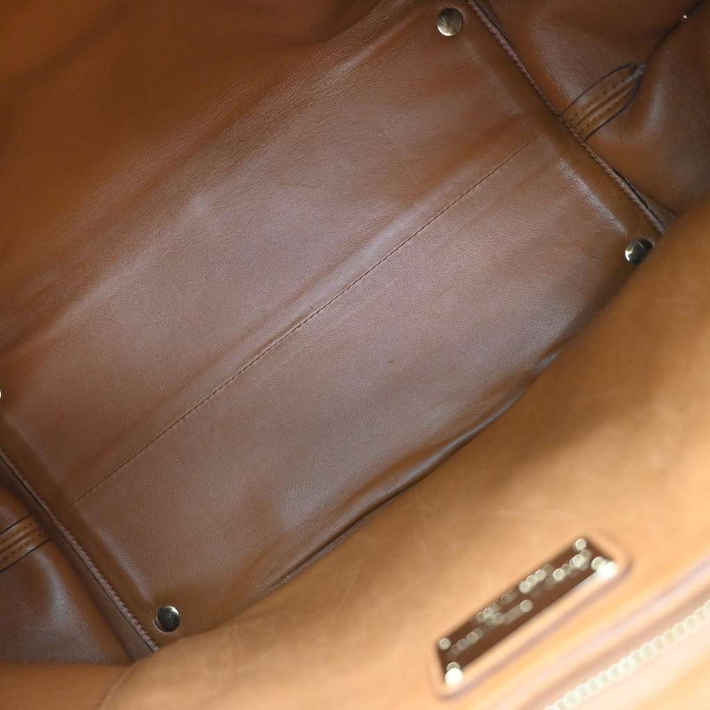 Salvatore Ferragamo Suzanna Satchel Brown Leather Good condition - Box View