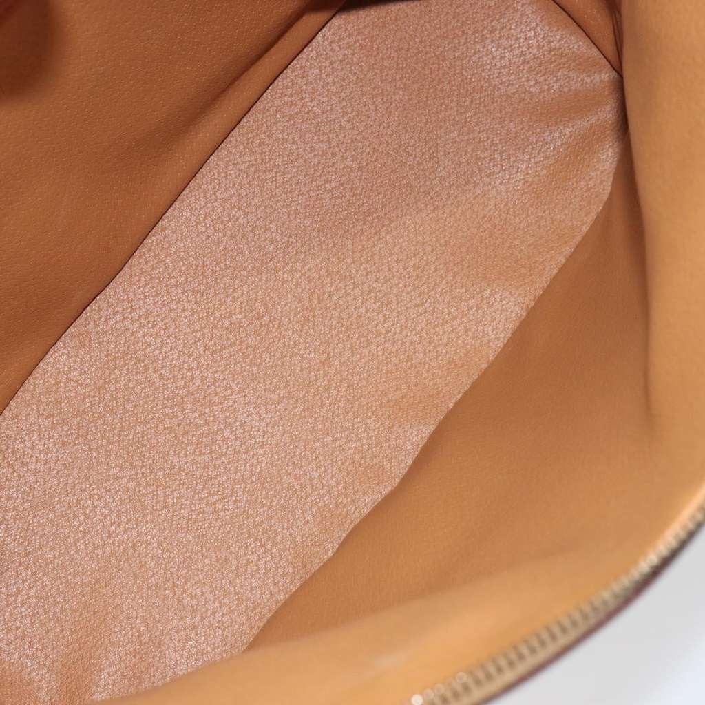 Celine Vintage Macadam Handbag Beige Canvas Good condition - Box View