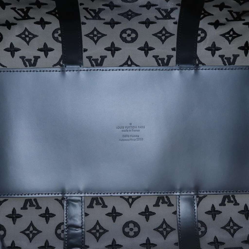 Louis Vuitton Keepall Bandouliere Bag Black Very good condition - Box View