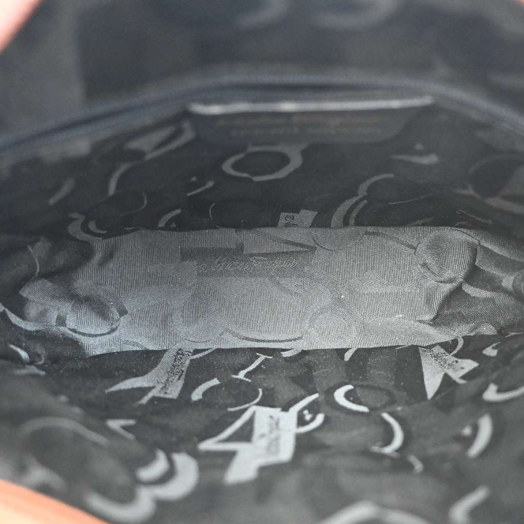 Salvatore Ferragamo Vala Shoulder Bag Brown Leather Good condition - Box View