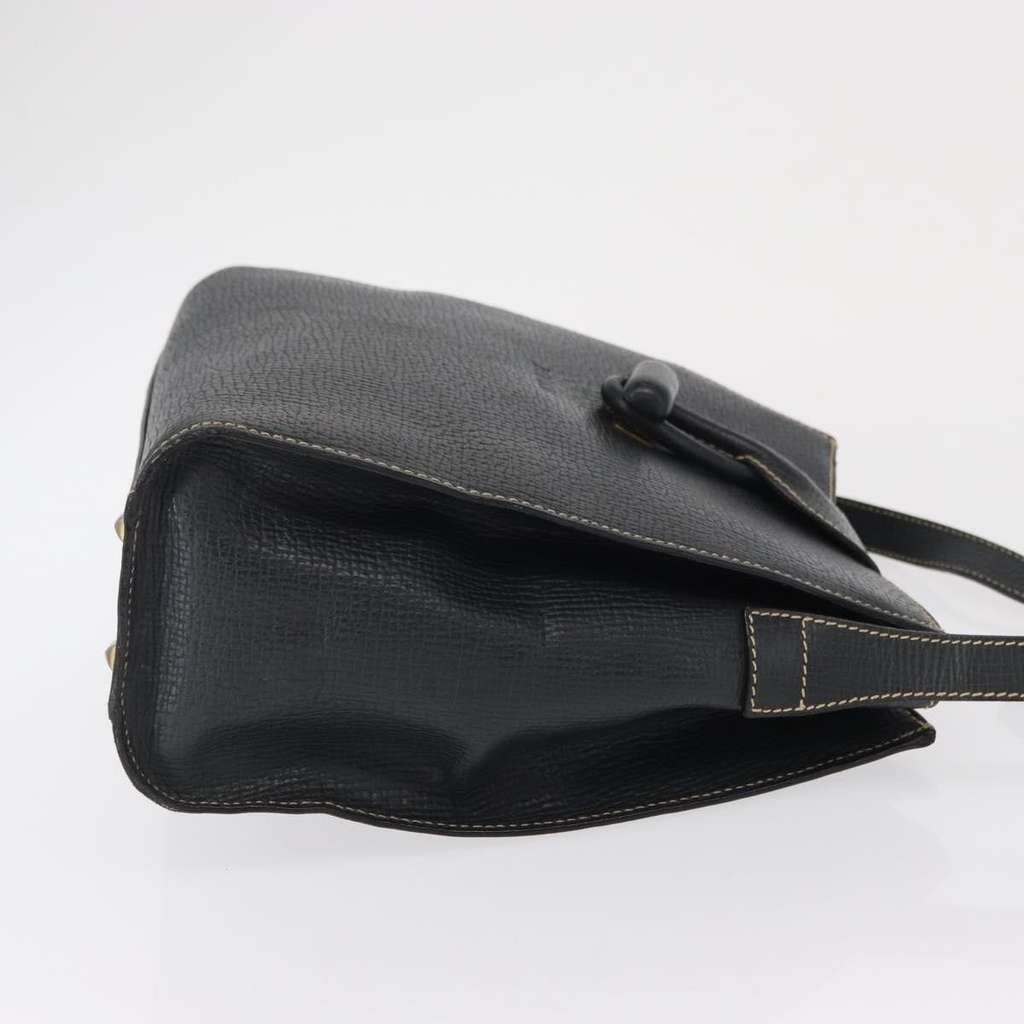 Loewe Vintage Shoulder Bag Navy Leather Good condition - Inside View