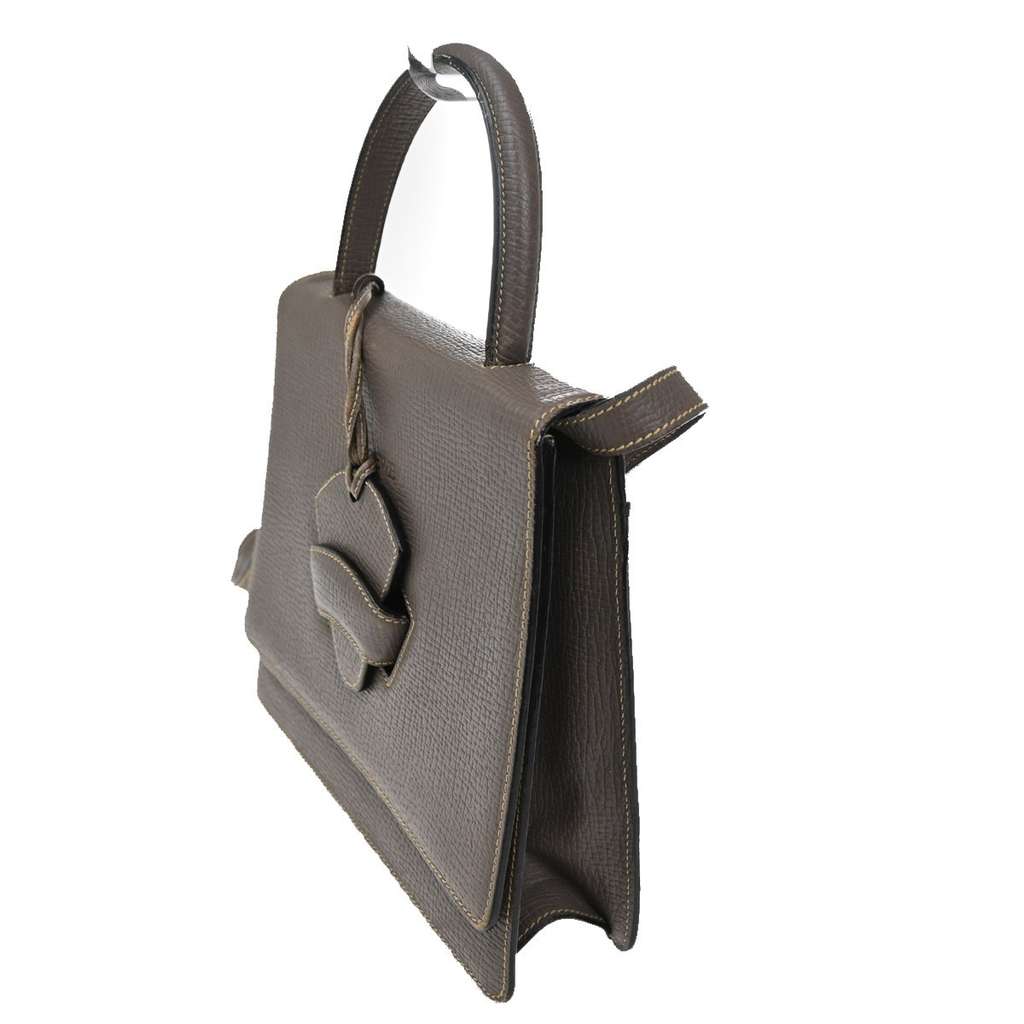 Loewe Barcelona Shoulder Bag Purple Leather Good condition - Inside View