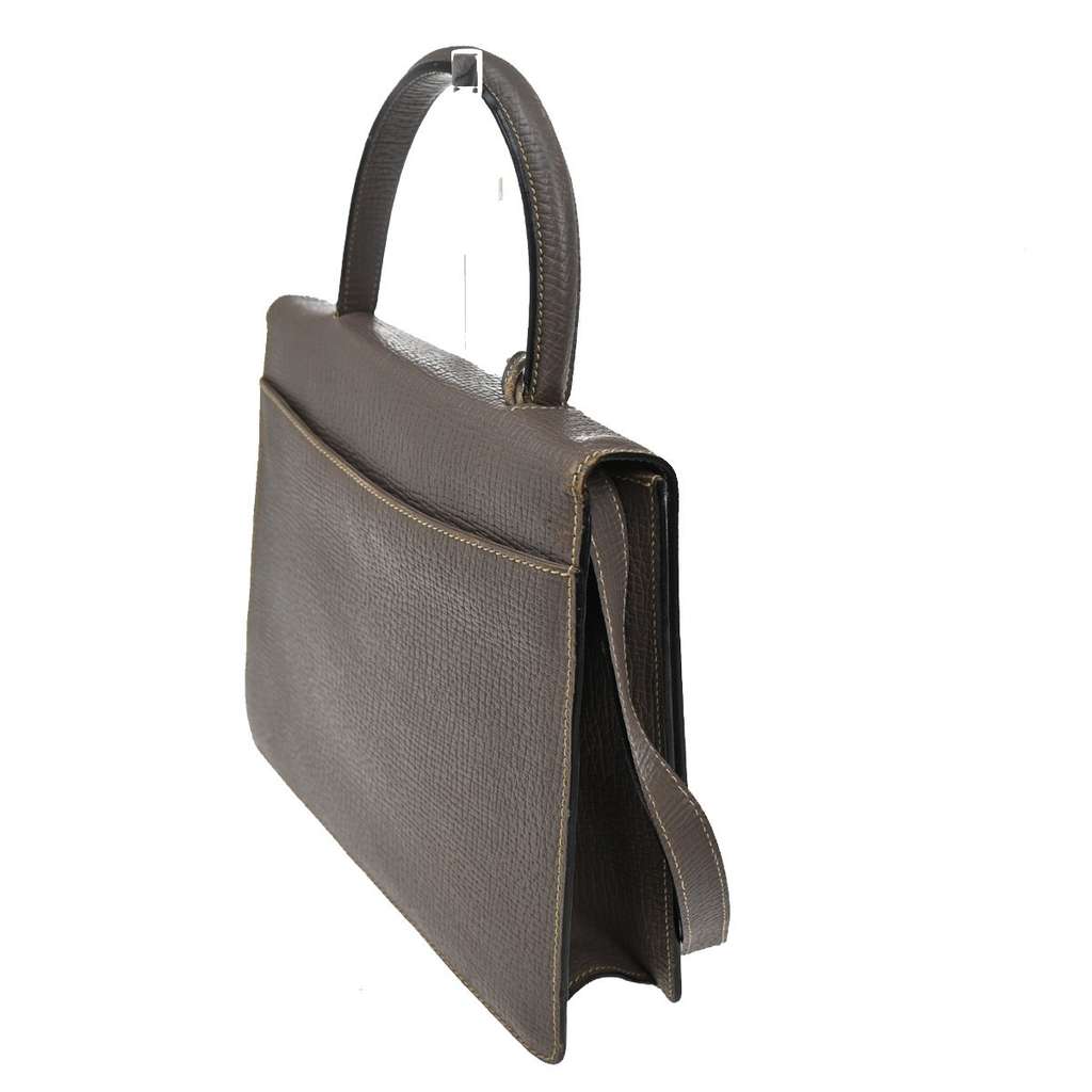 Loewe Barcelona Shoulder Bag Purple Leather Good condition - Model View