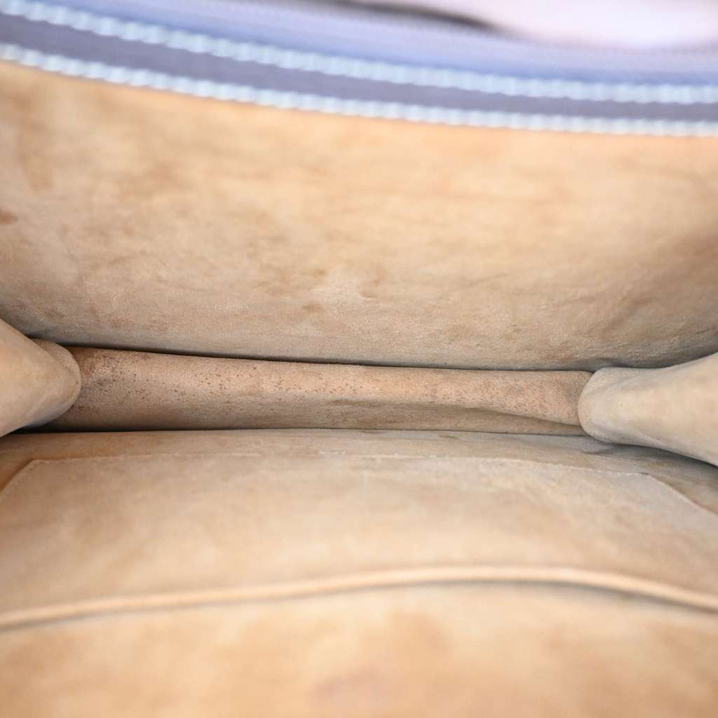 Loewe Barcelona Shoulder Bag Purple Leather Good condition - Box View