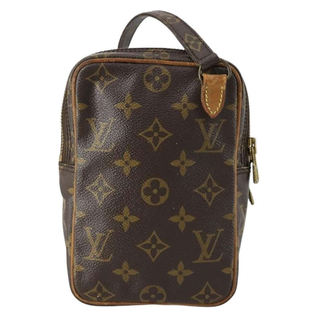 Louis Vuitton Amazone Bag Brown Canvas Fair condition - Back View