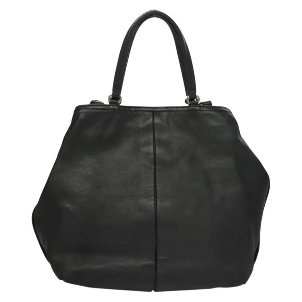 Salvatore Ferragamo Vara bow tote Black Leather Good condition - Back View