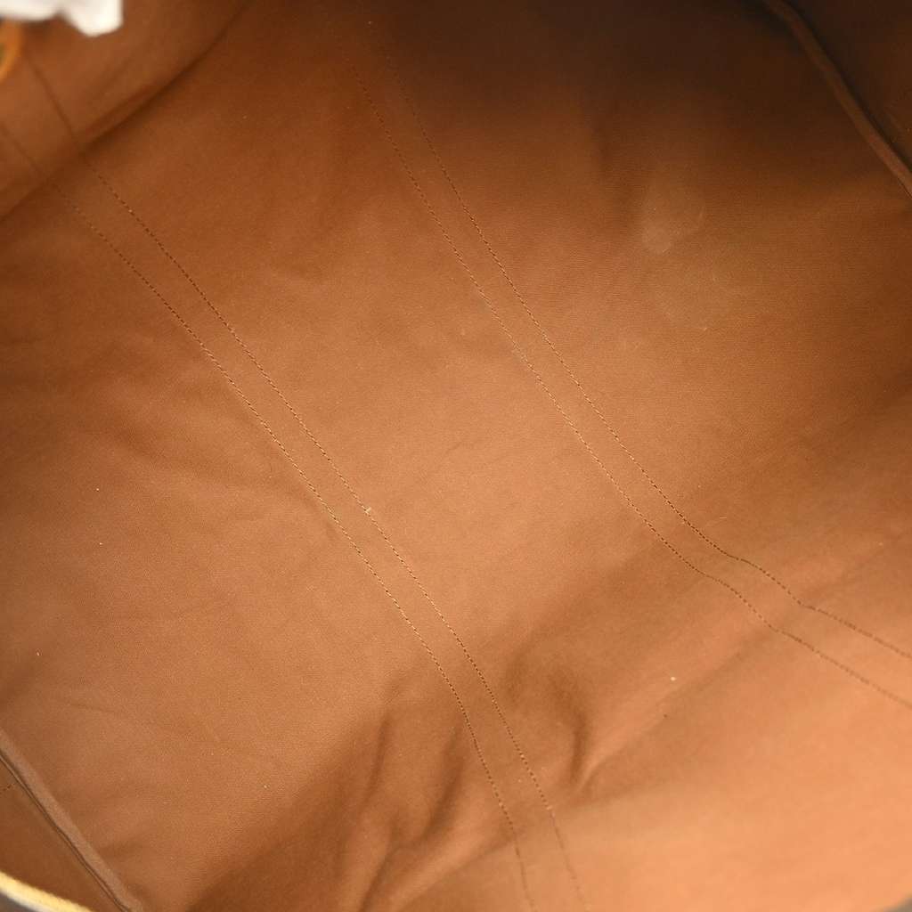 Louis Vuitton Keepall Bandouliere Bag Brown Canvas Fair condition - Inside View