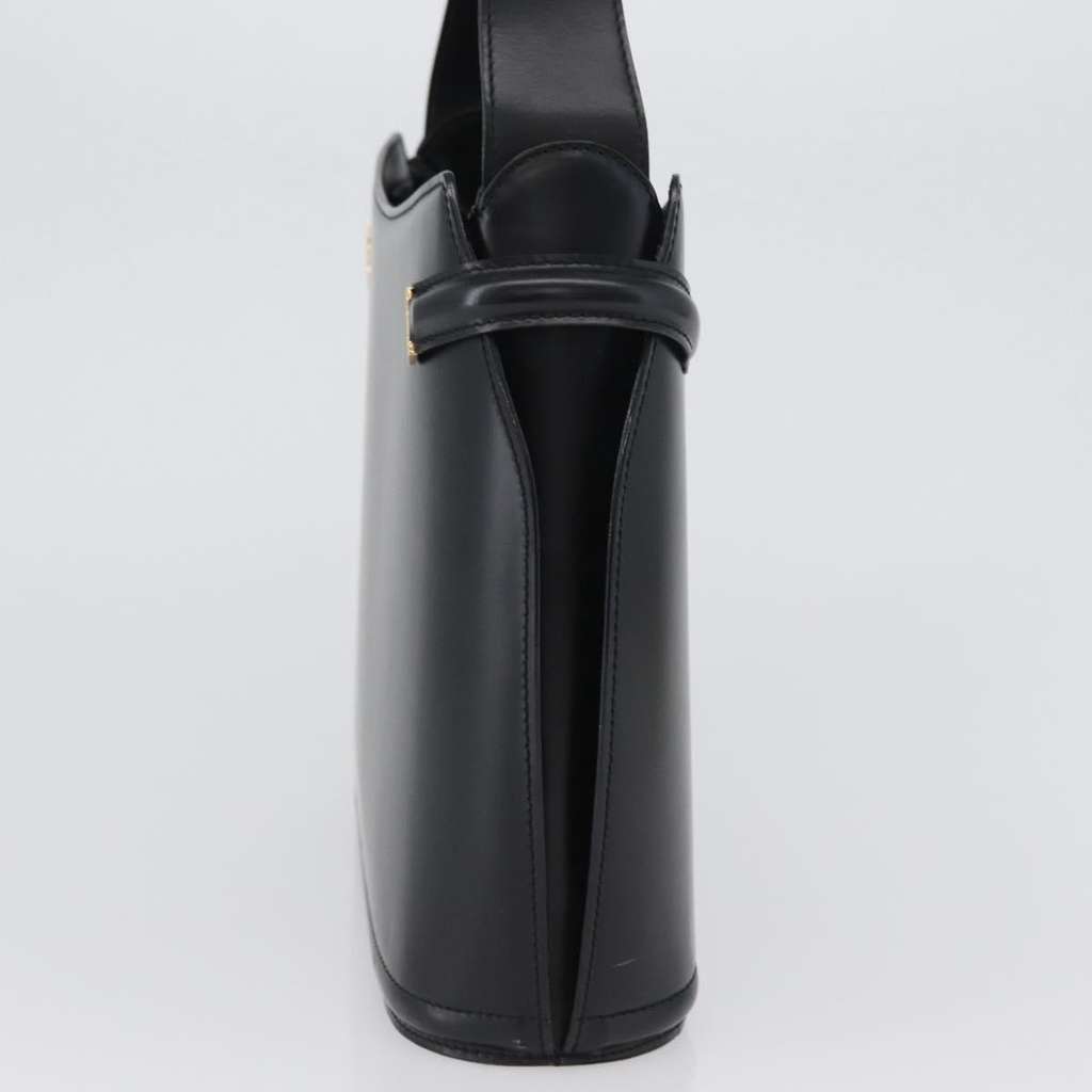 Bally Vintage Shoulder Bag Black Leather Good condition - Inside View