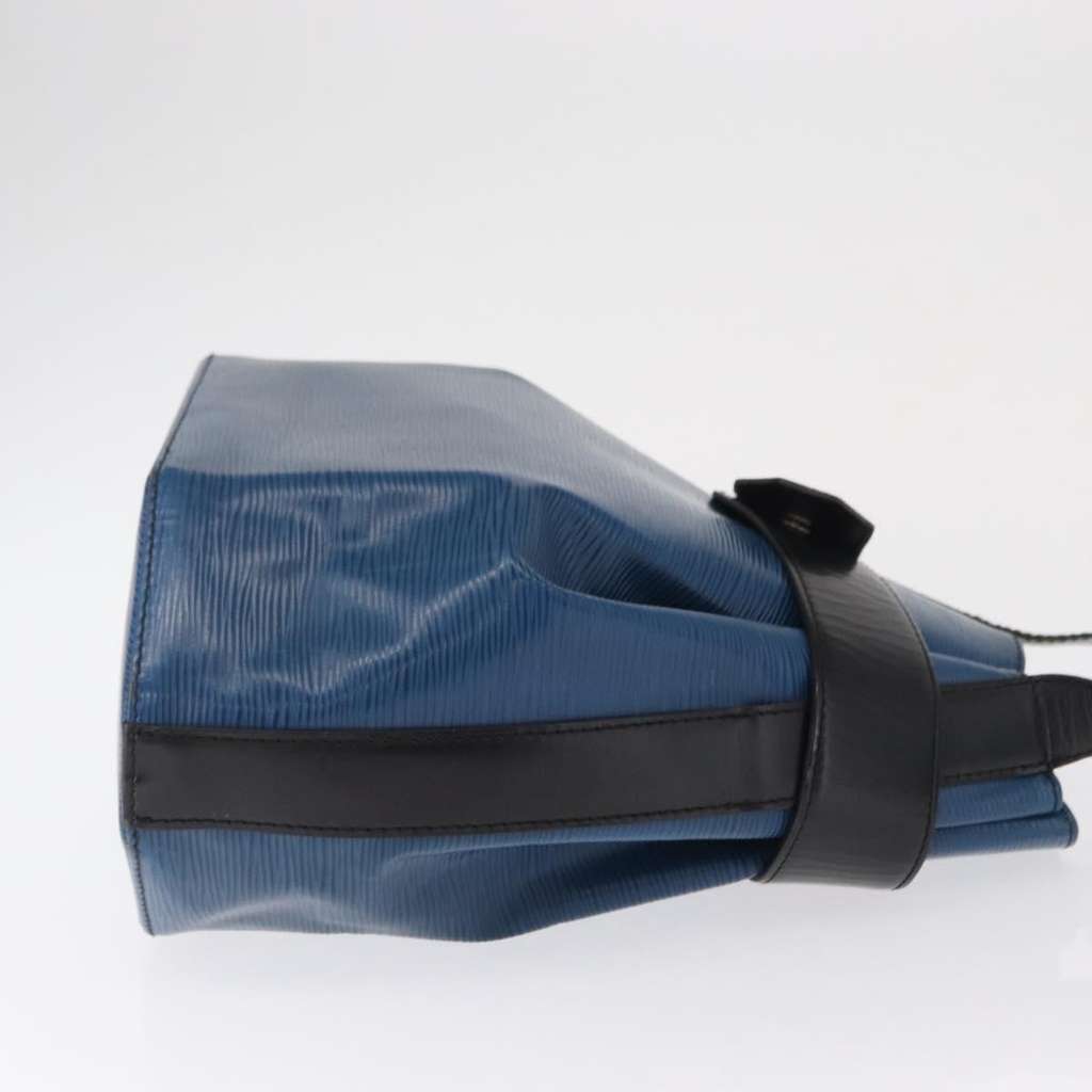 Louis Vuitton Vintage Sac d'Epaule Handbag Blue Leather Fair condition - Inside View