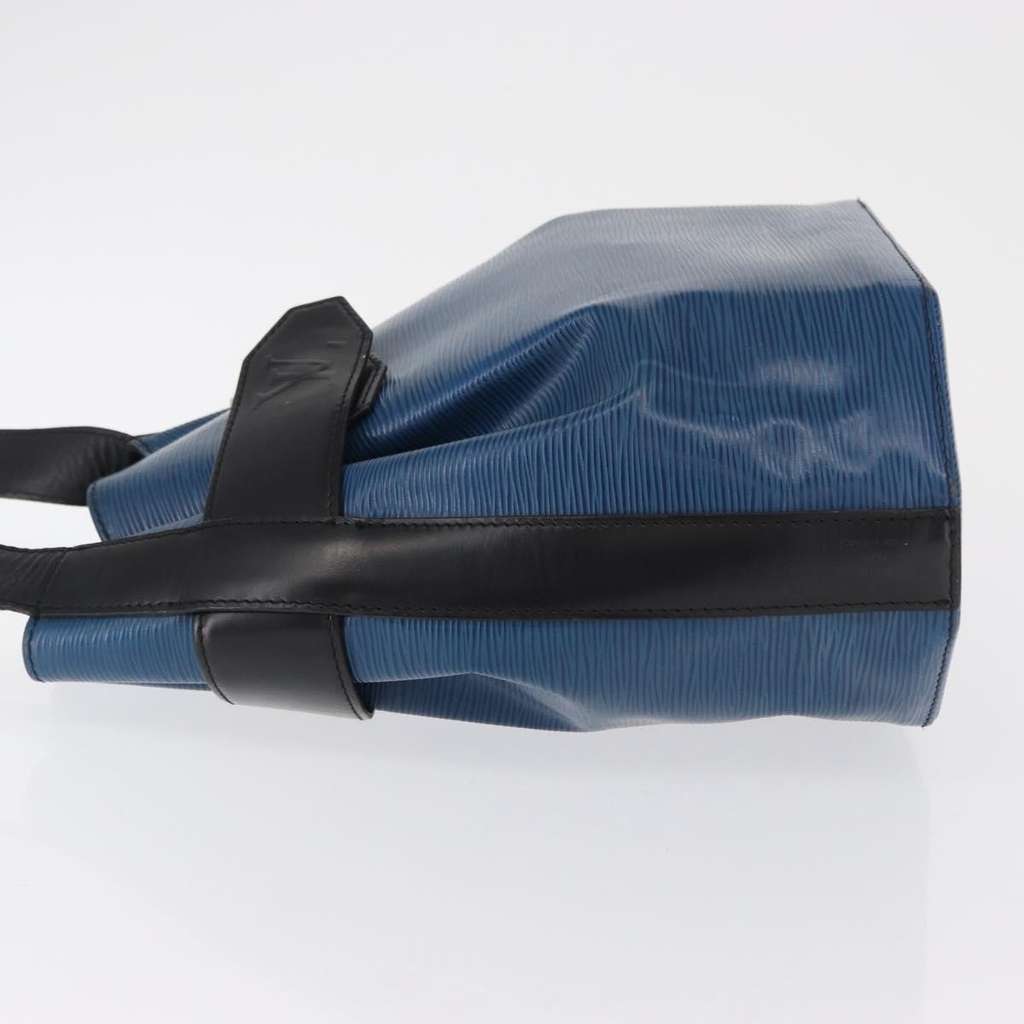 Louis Vuitton Vintage Sac d'Epaule Handbag Blue Leather Fair condition - Model View